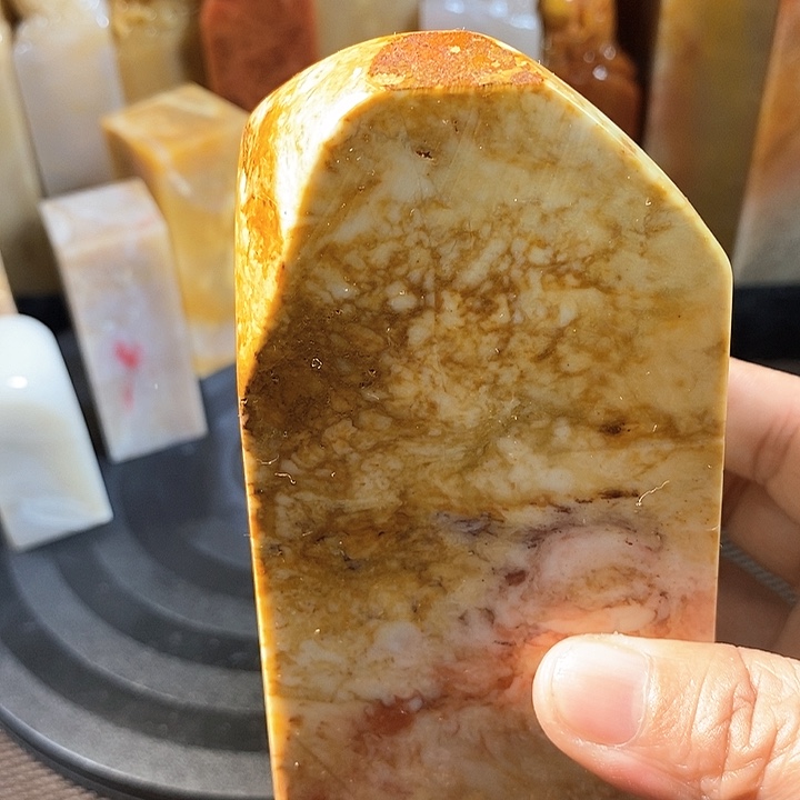 巴林石印石曾**海巴林石雕刻工艺品