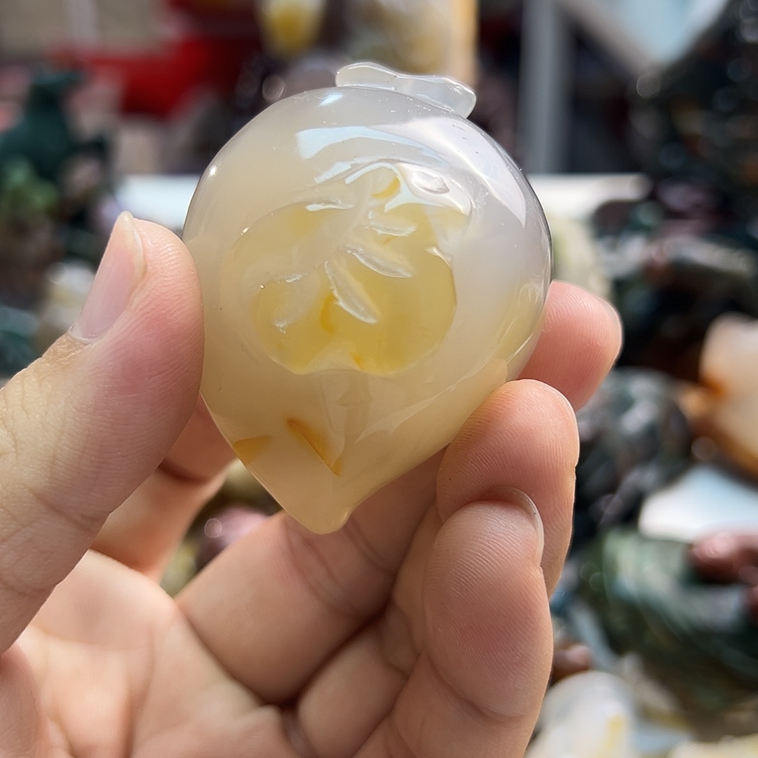 玛瑙/玉髓未镶嵌颈饰