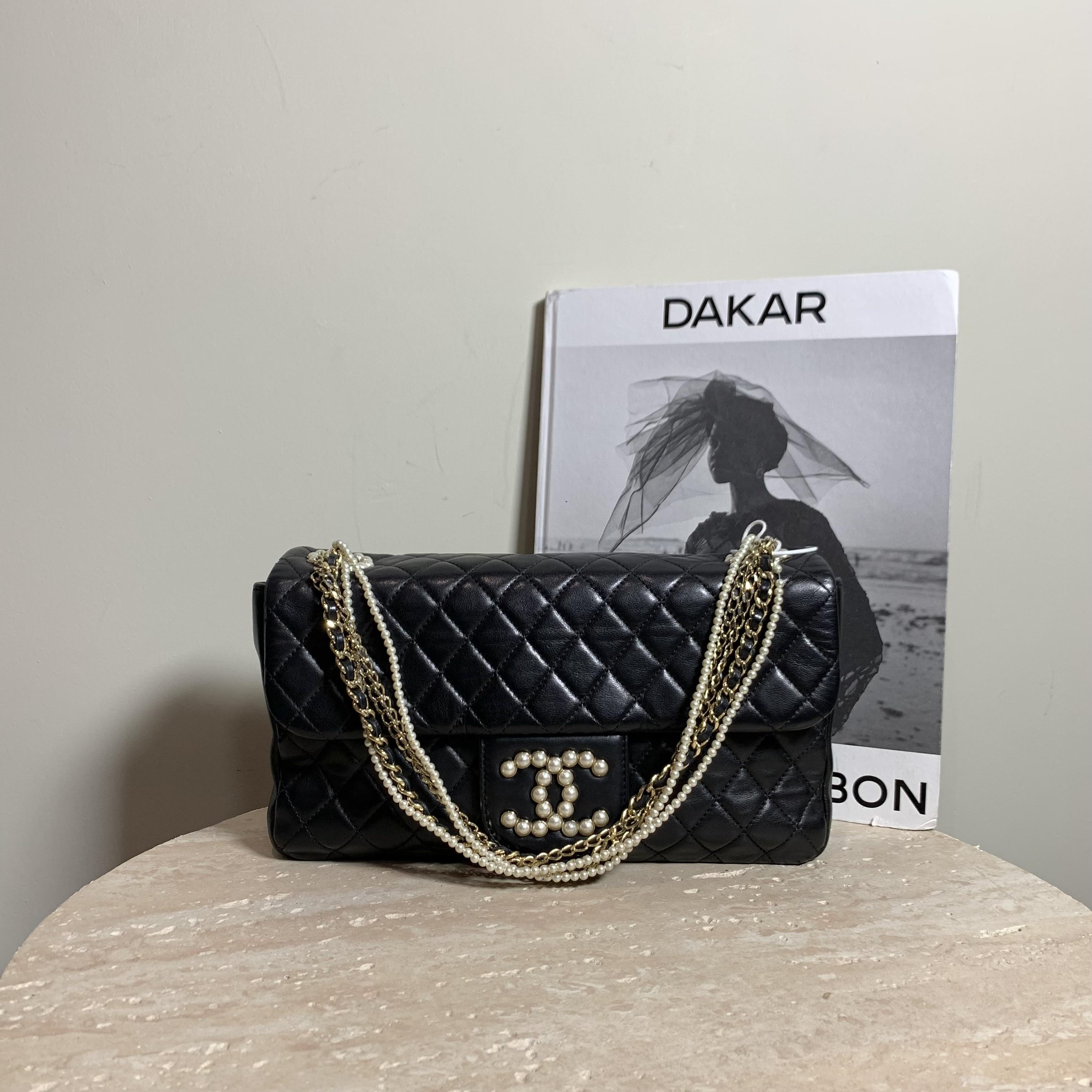 95新 Chanel/香奈儿 壹臻/黑金羊威斯敏斯特15开 97202757 