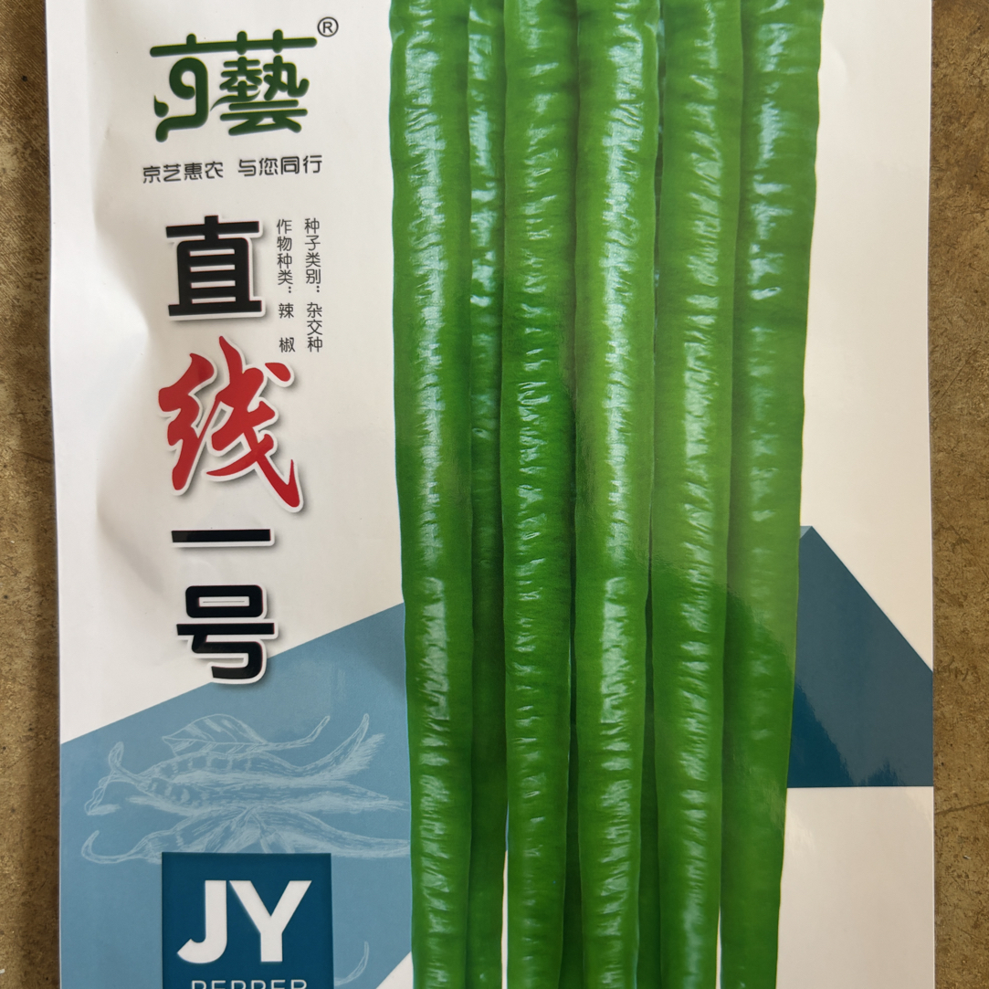 直线1号 高产抗病线椒种子辣味适中采收基地专用品种春秋播种