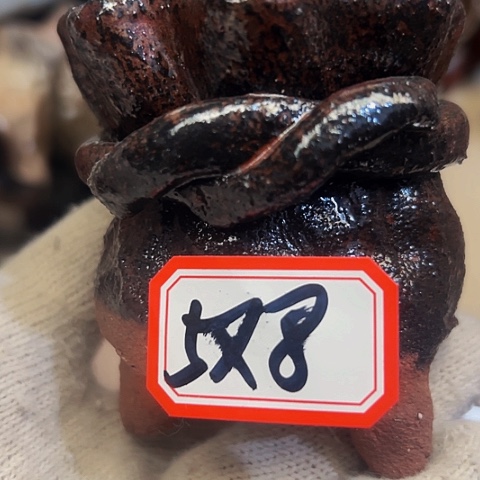 红陶粗陶花盆手工