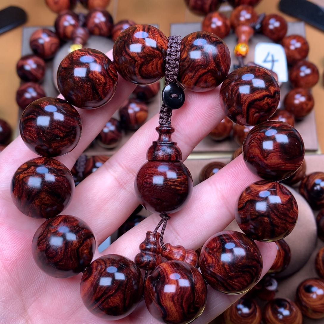 黄花梨/降香黄檀黄花梨手串2.0