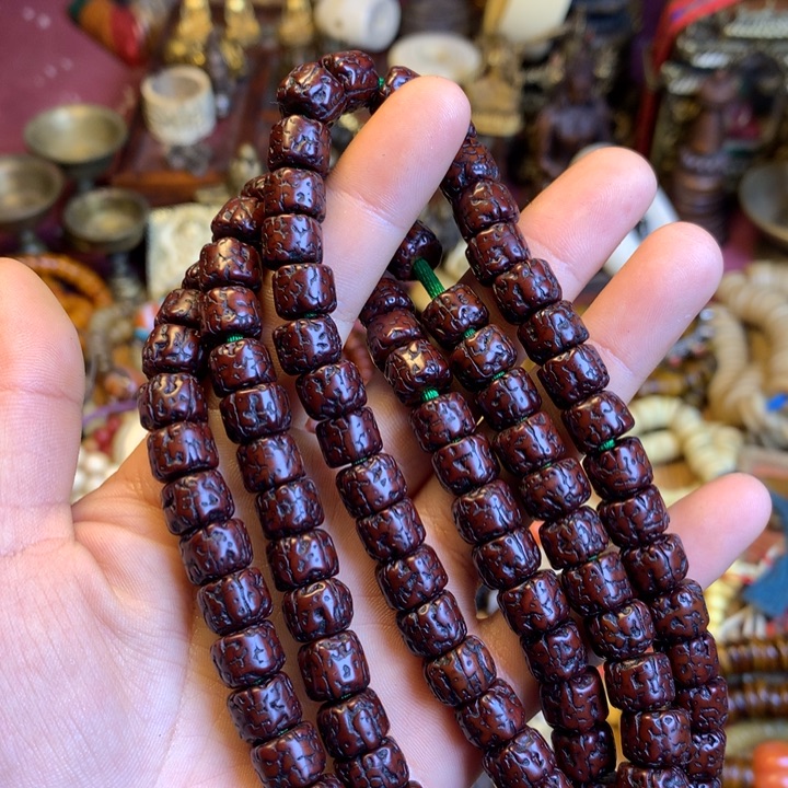 星月菩提吊坠藏传喜马拉雅艺术品