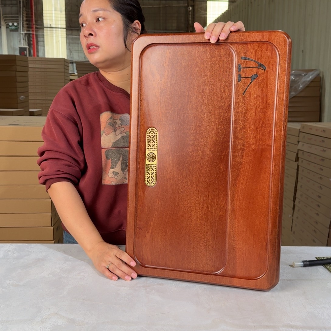 花梨木茶盘60*38尺寸