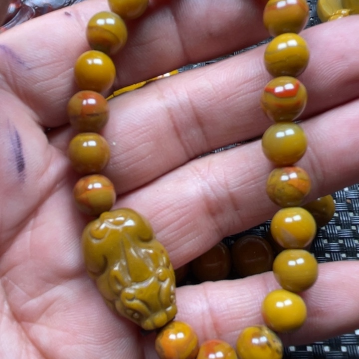 诗***韵玛瑙/玉髓未镶嵌颈饰