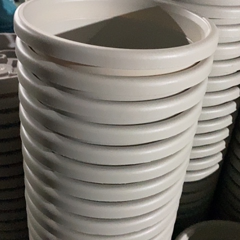 树脂四季3号灰白无托10个