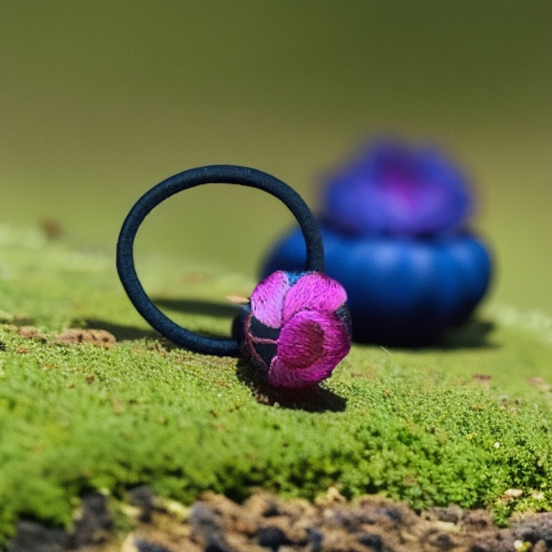 手工刺绣民族风头绳随机部分随机