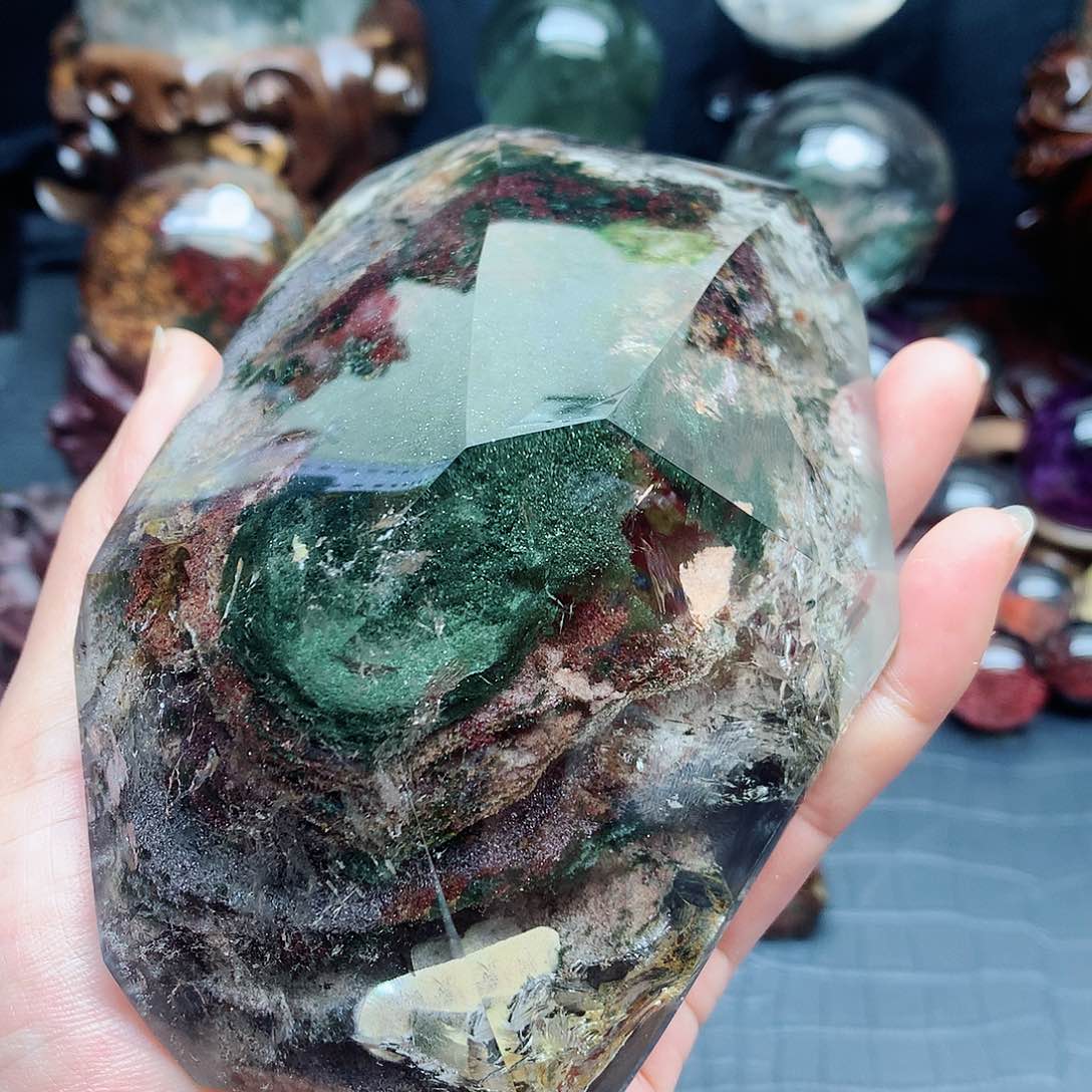 水晶珠宝半成品未镶嵌