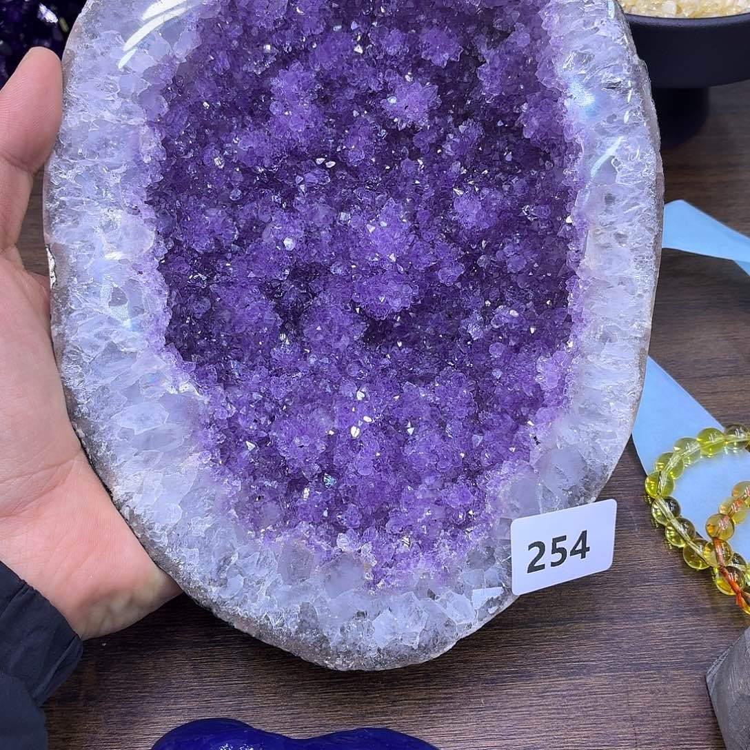 用***7未镶嵌大型摆件（非配饰）紫晶