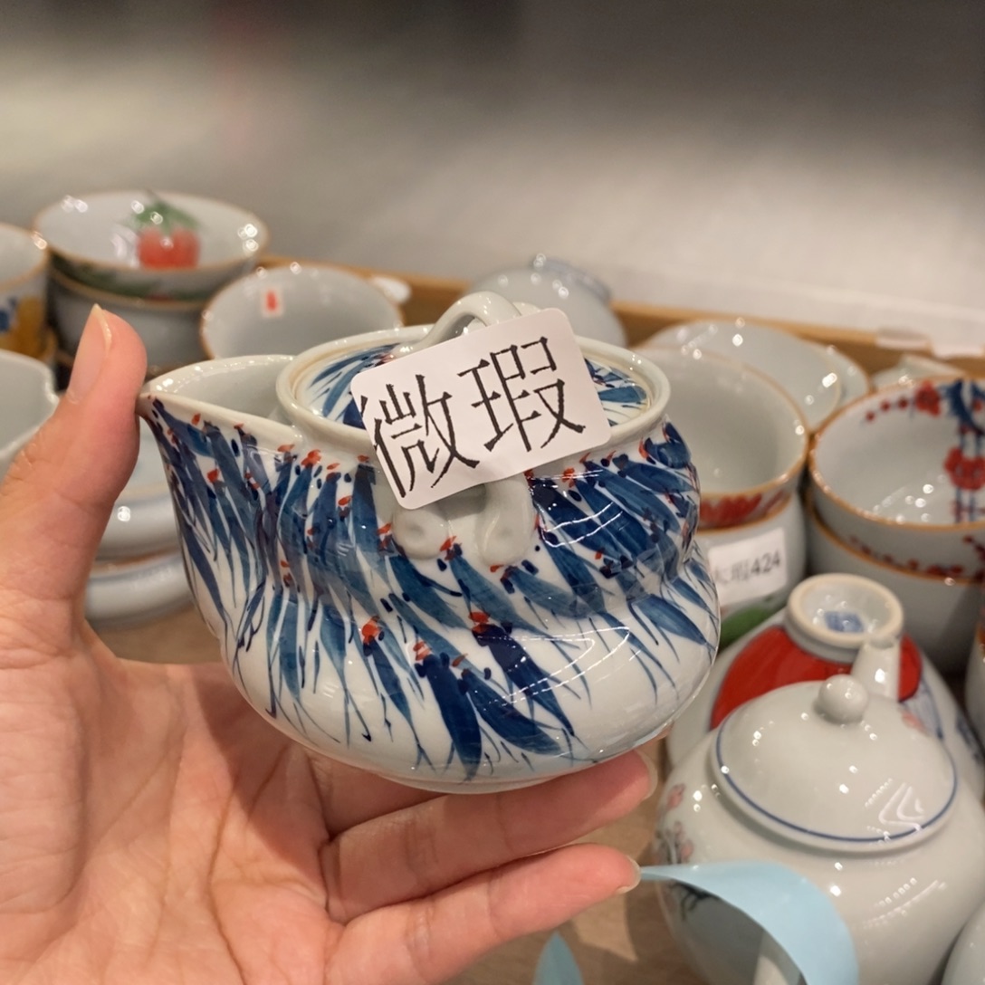 微瑕釉下彩纯手绘