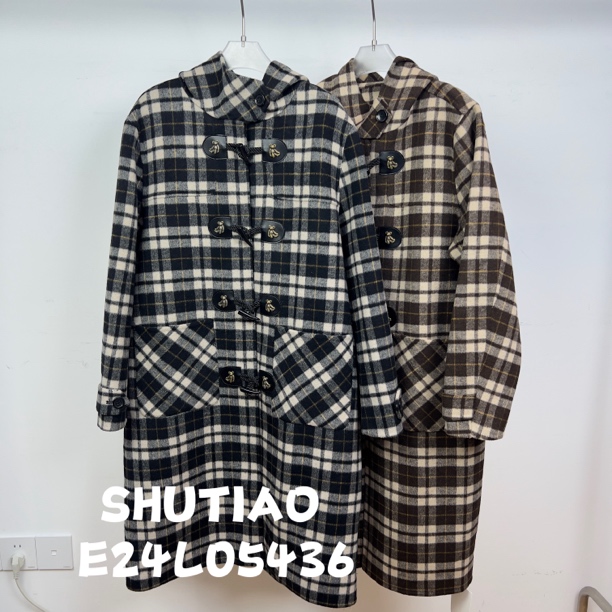 【SHUTIAO】2024秋冬：新款小众设计款外套E24L05436