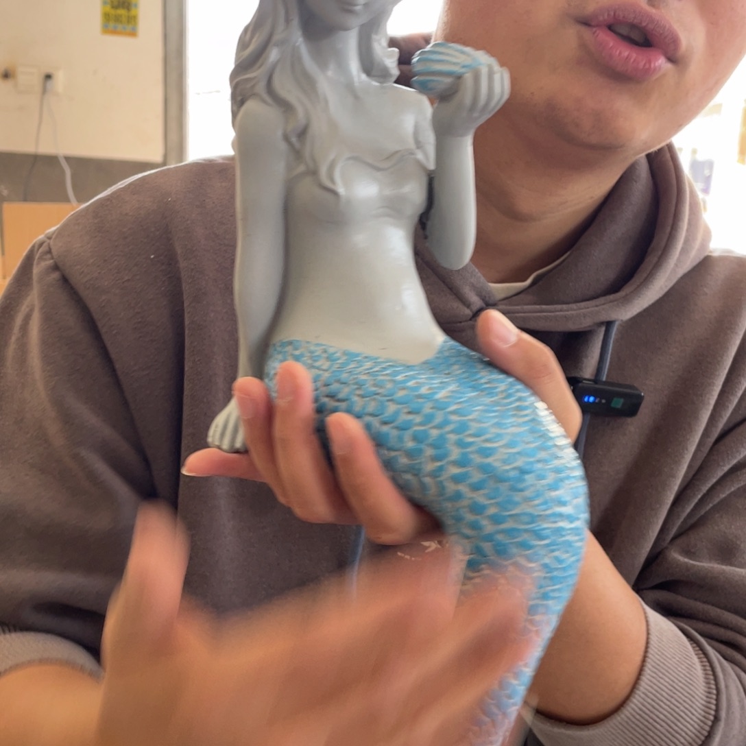 【闪购商品】陶瓷树脂美人鱼公主摆件