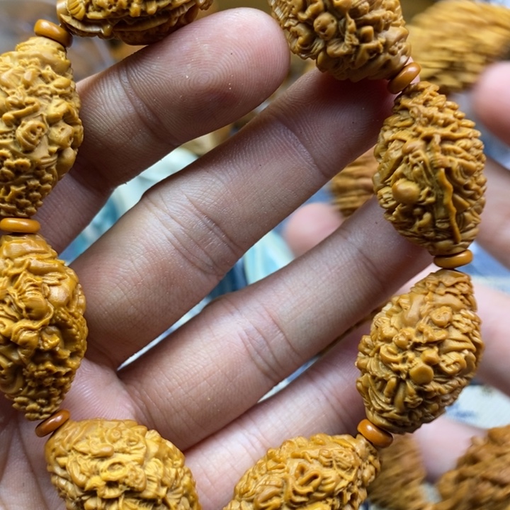 手串/手链橄榄核橄榄核雕工艺手串