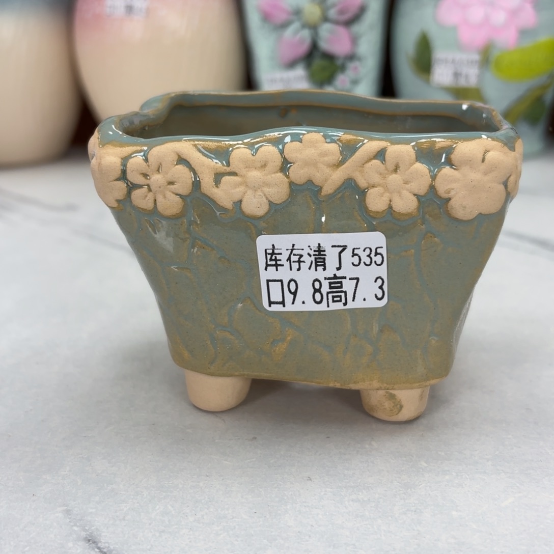 @夏西陶瓷花盆@@5535