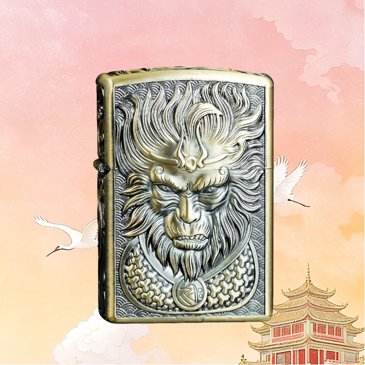 ZORRO佐罗魔猴悟空防风打火机男士送男友达人e16888无油