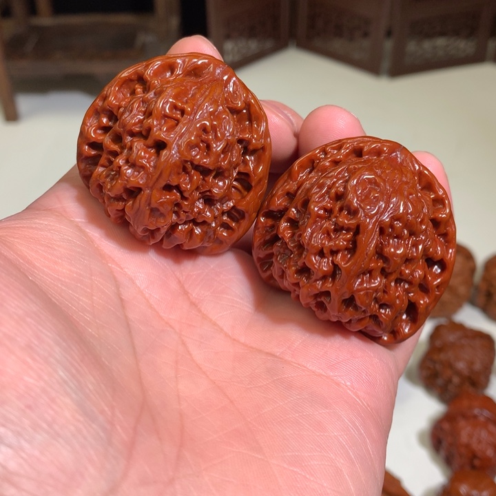 文玩核桃把件南疆石9.42