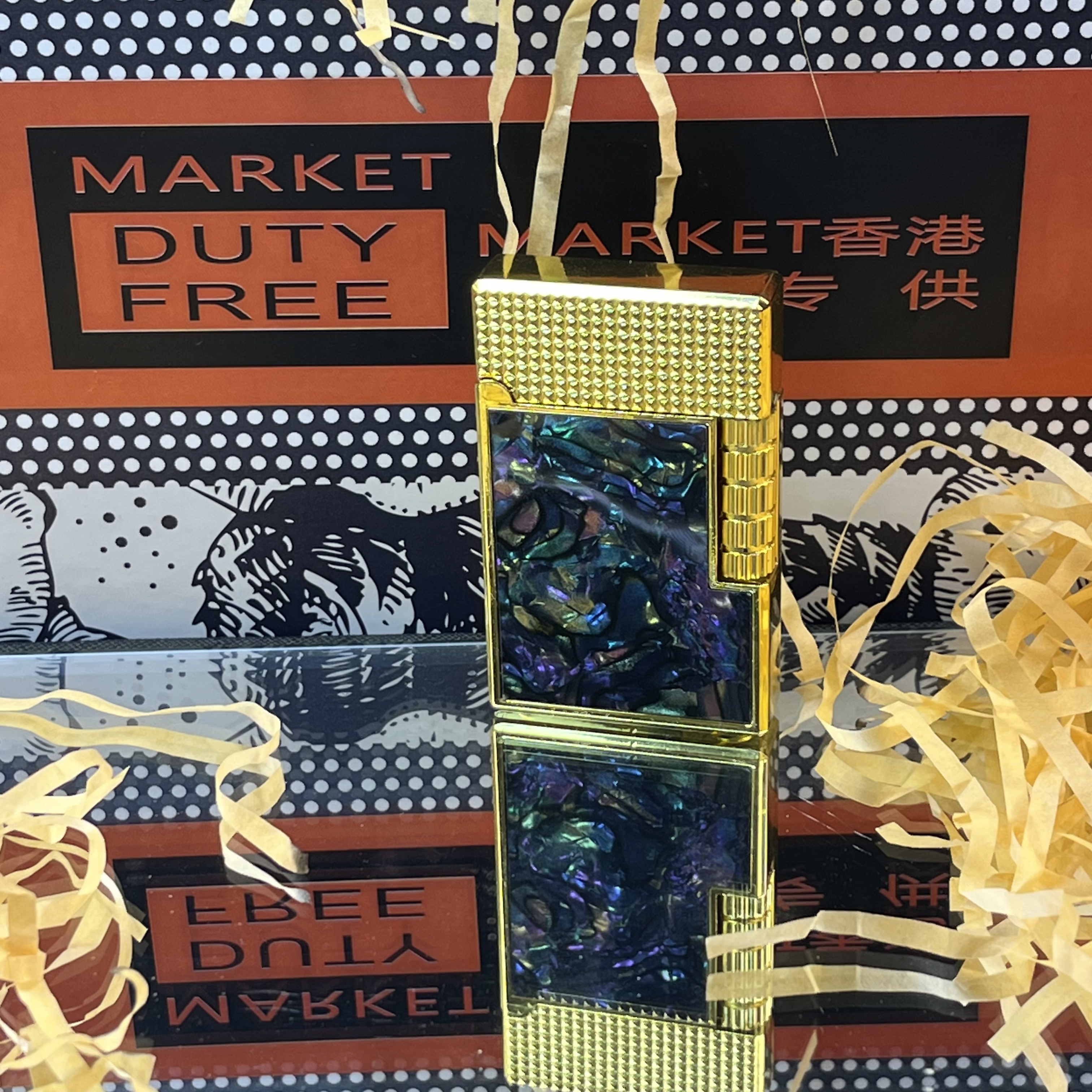 创意网红贝壳充气朗声侧滑砂轮高档限量版打火机送老公男友礼物