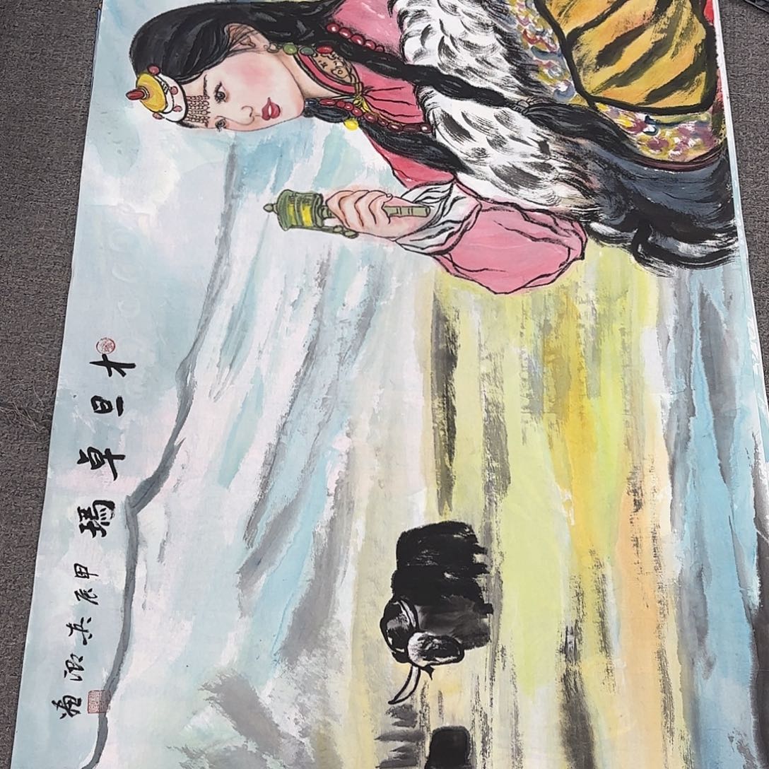 国画国画作品多次入选省