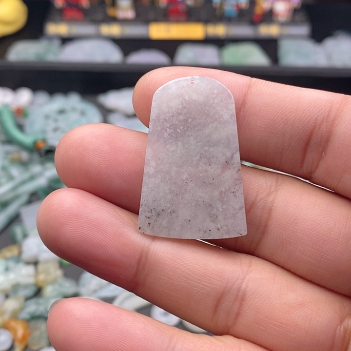 翡翠吊坠(不含链)未镶嵌周****鱼