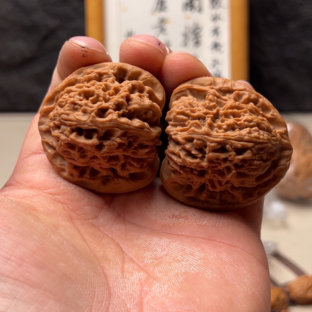 殤***灬文玩核桃把件南疆43