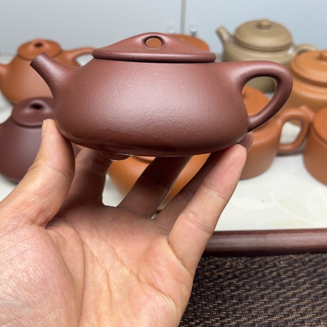 紫砂茶壶石瓢微瑕180ccc0000