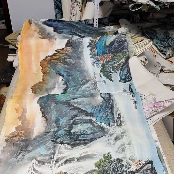 涵***洞国画落款后台备注