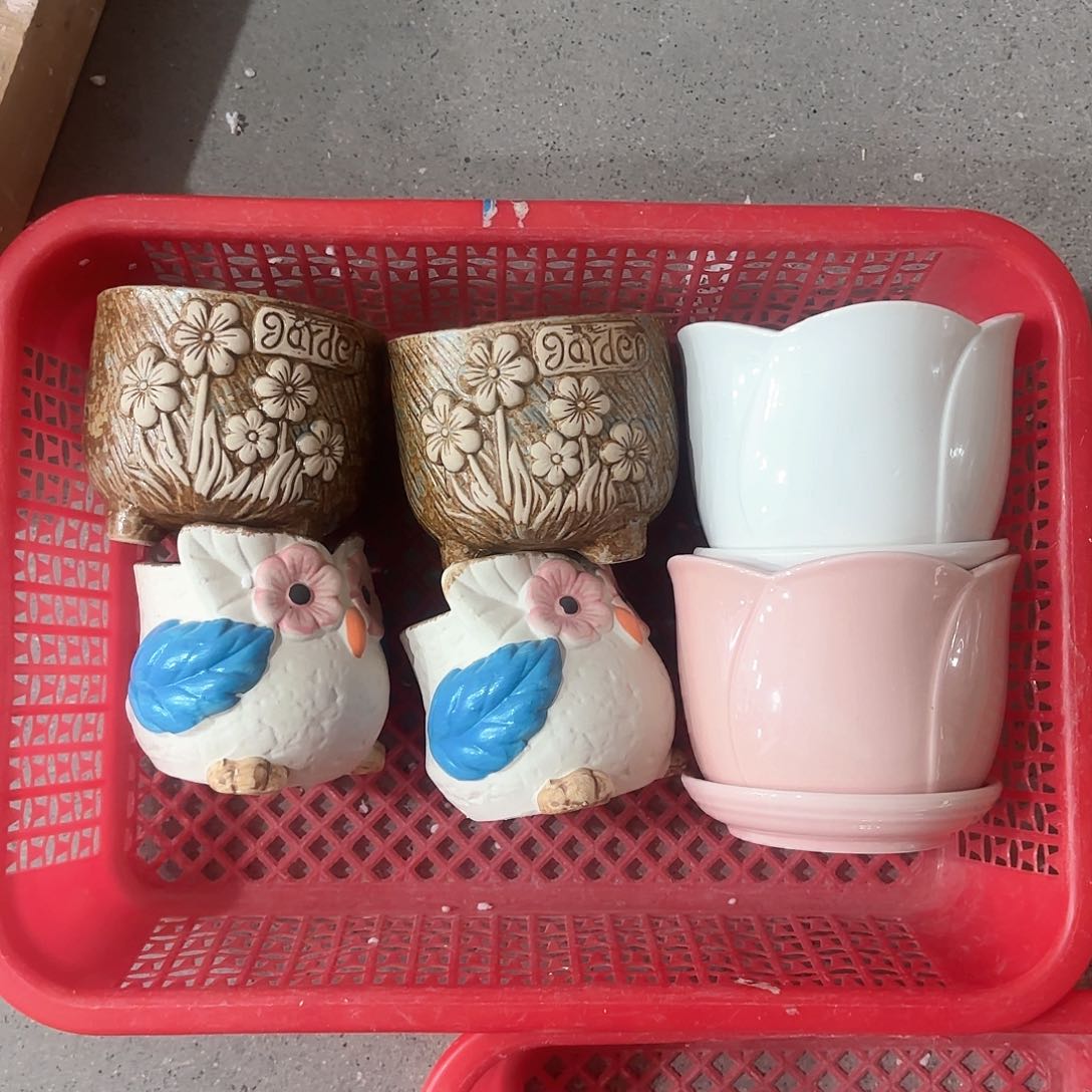 陶瓷陶瓷花盆，多肉花盆