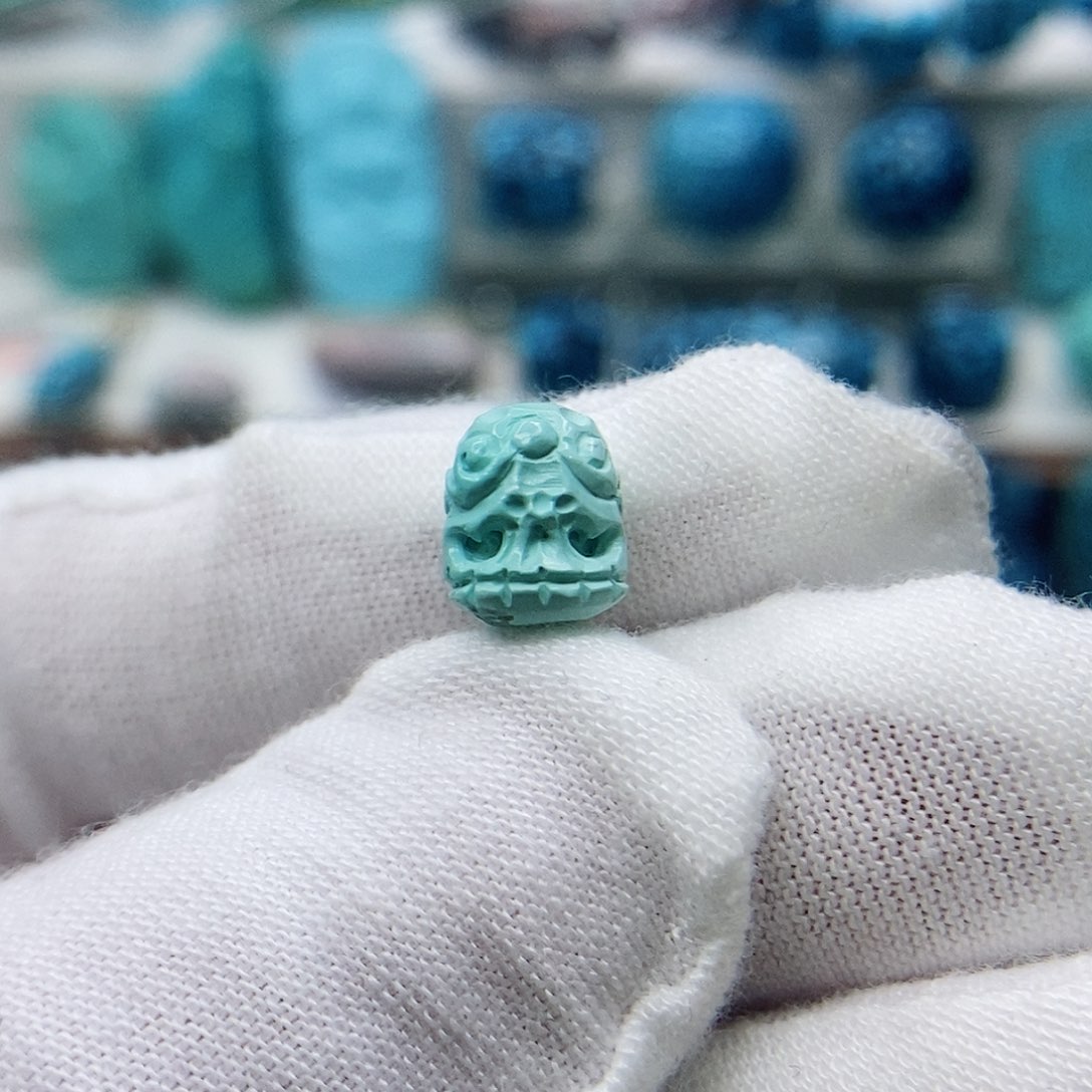 绿松石珠宝奇石未镶嵌