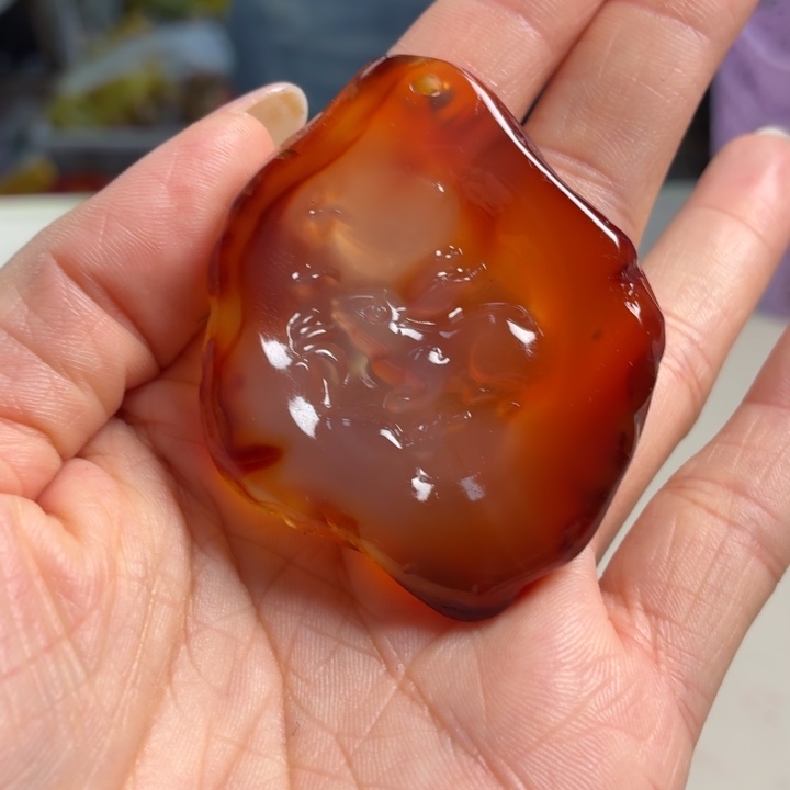 玛瑙/玉髓未镶嵌吊坠(不含链)