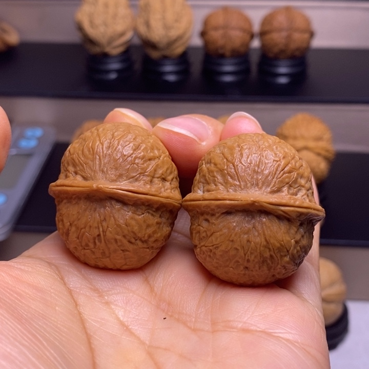 文玩核桃把件红蛇46