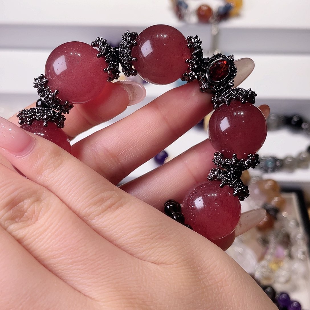 水晶手链合金?***?尺寸