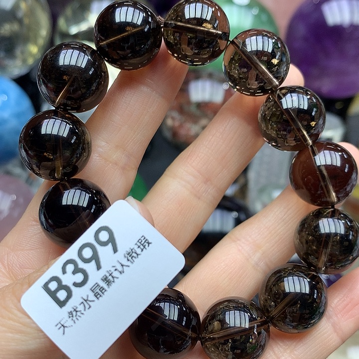 水晶天然水晶手串17mm➕未镶嵌