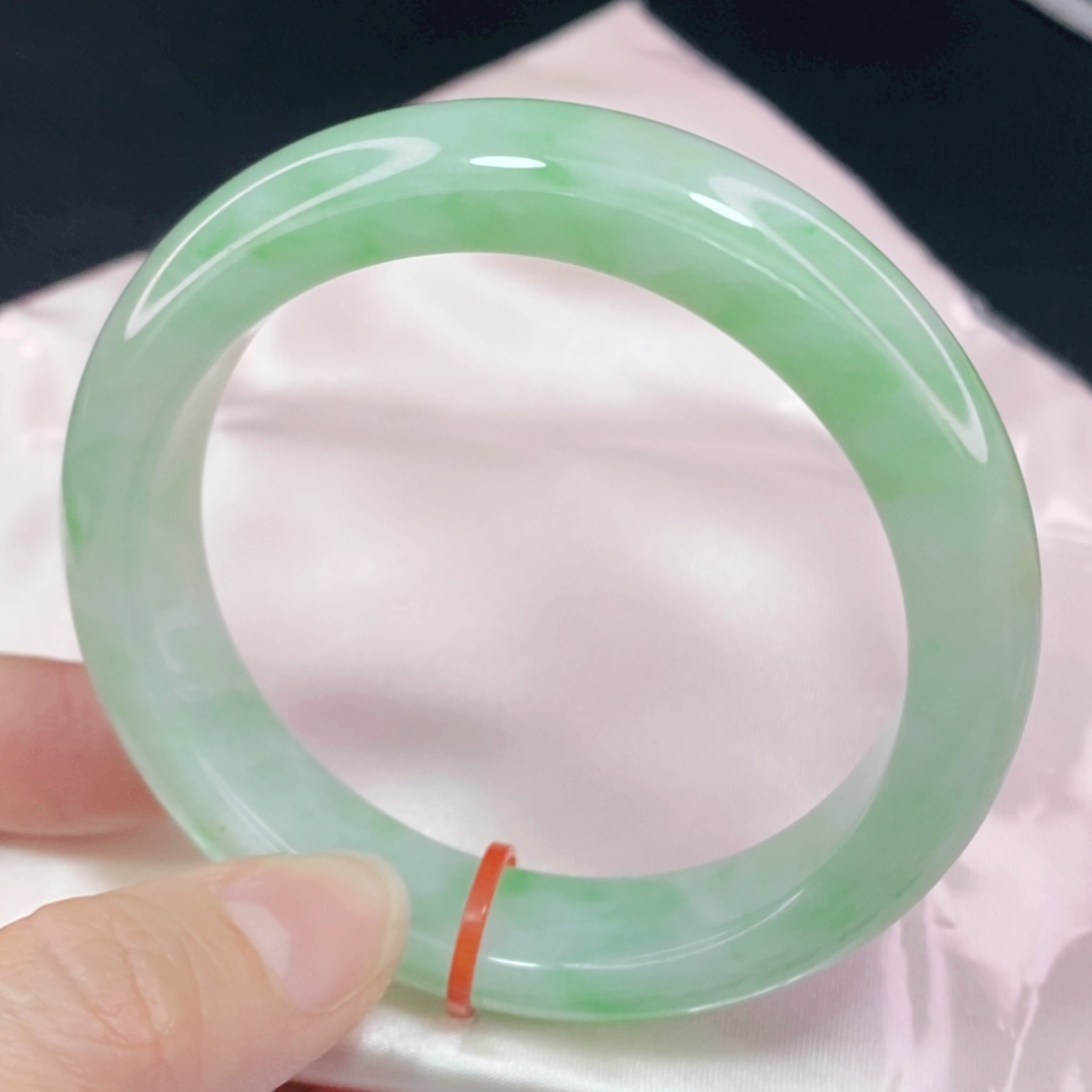 未镶嵌手镯翡翠56.6正圈