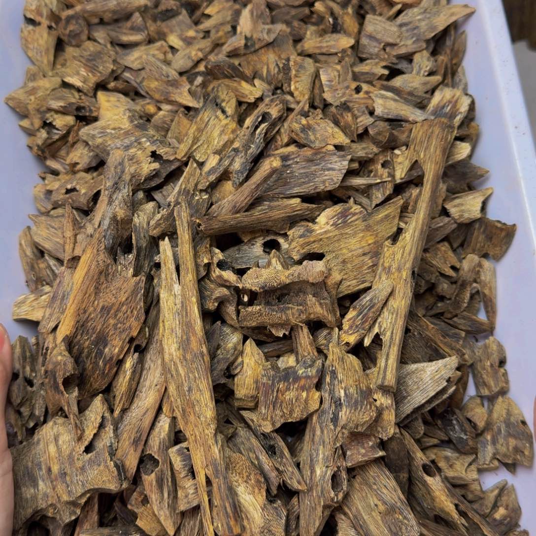 沉香碎屑沉香绿棋小叶陆河100克