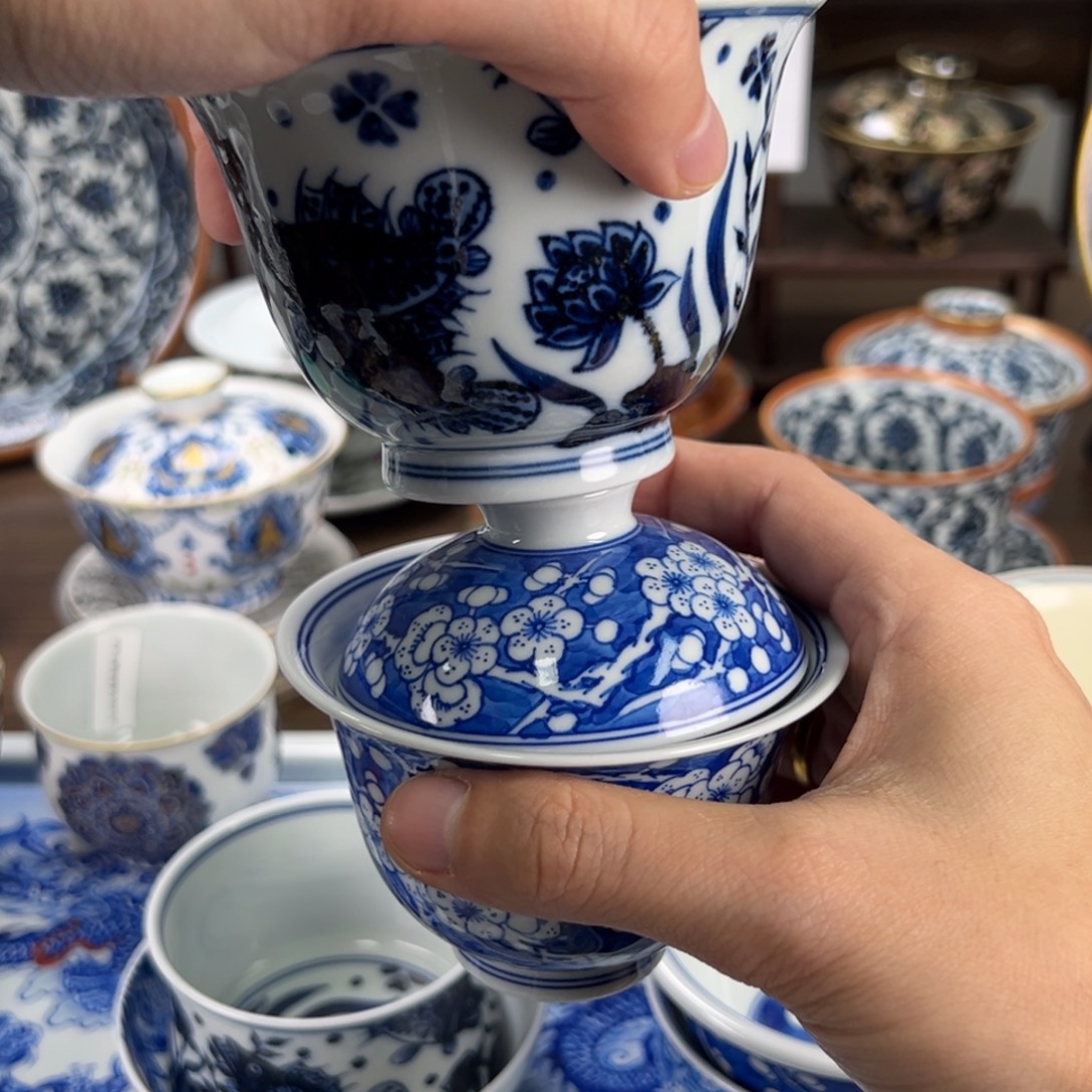 水***茶景德镇手工手绘陶瓷