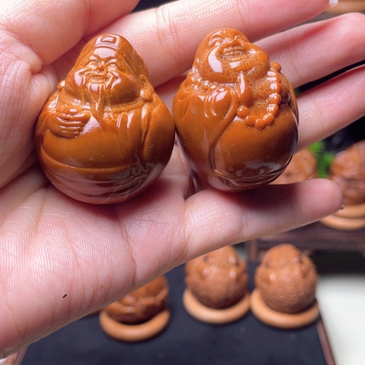 吊坠橄榄核财迷手球 3.3