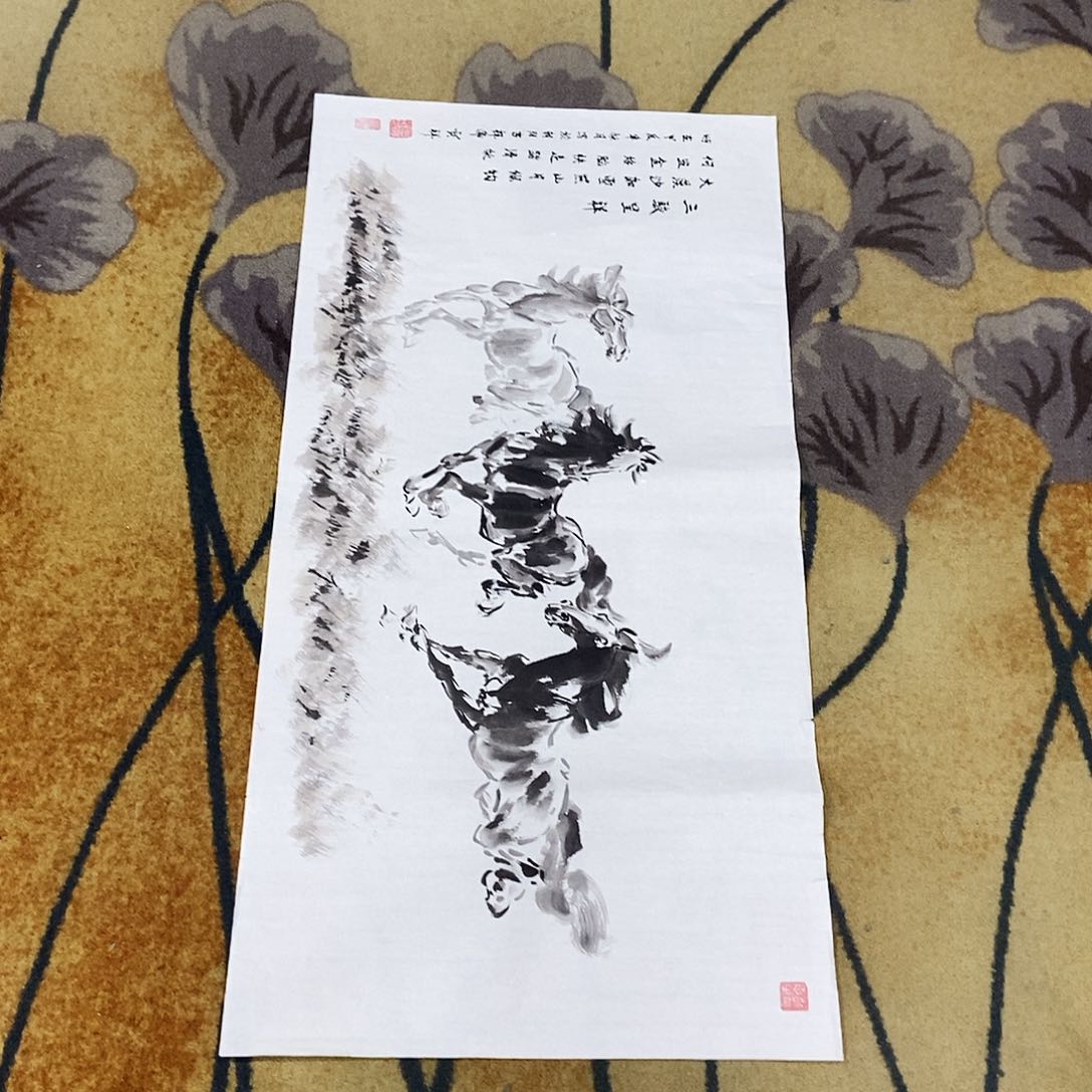 国画C王宝祥手绘作品欣赏50.100