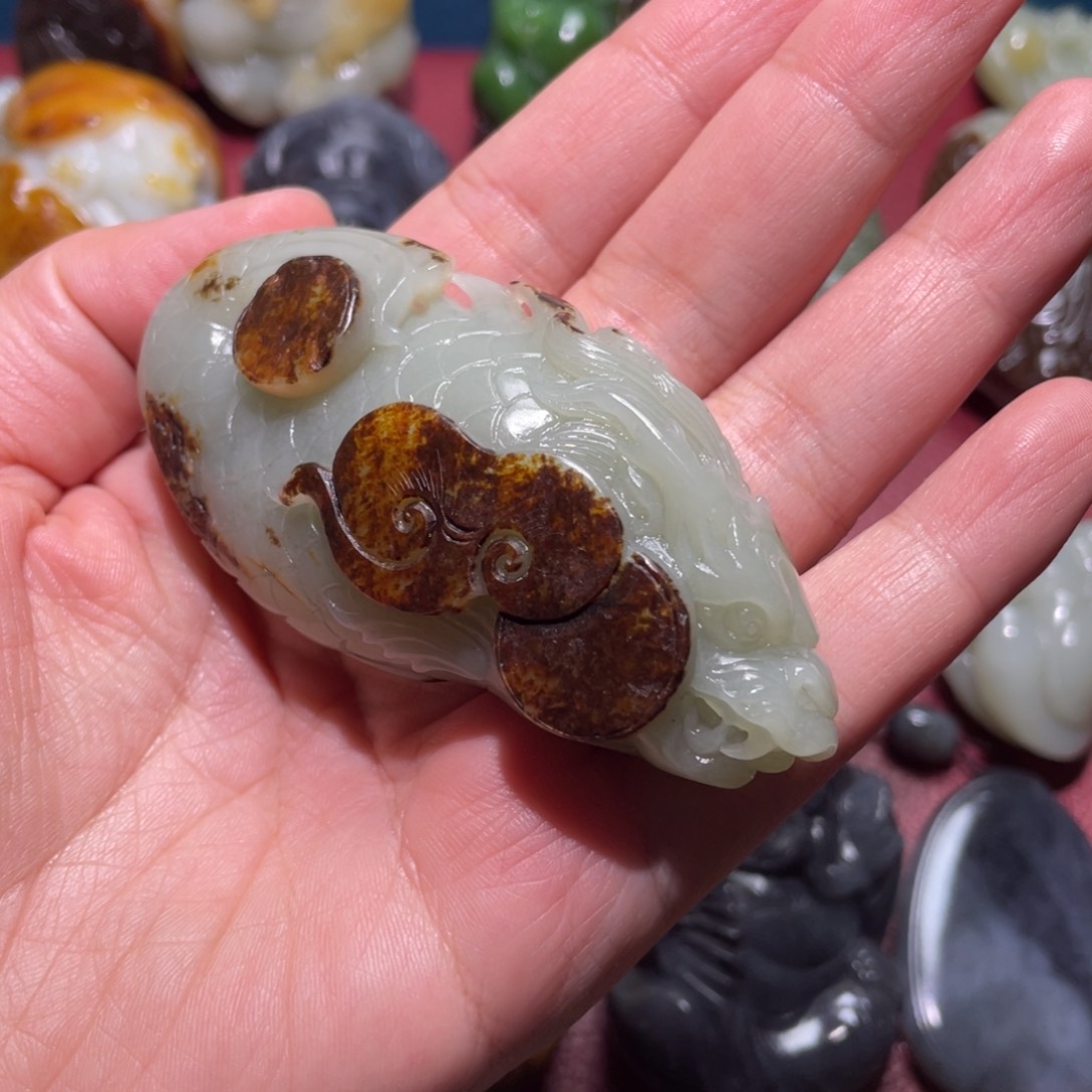 和田玉把件未镶嵌曙*