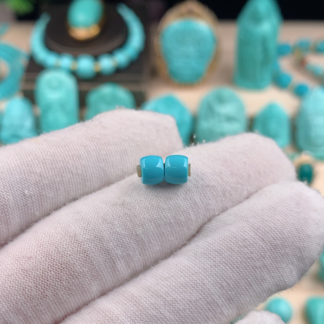 【闪购商品】绿松石珠宝半成品未镶嵌