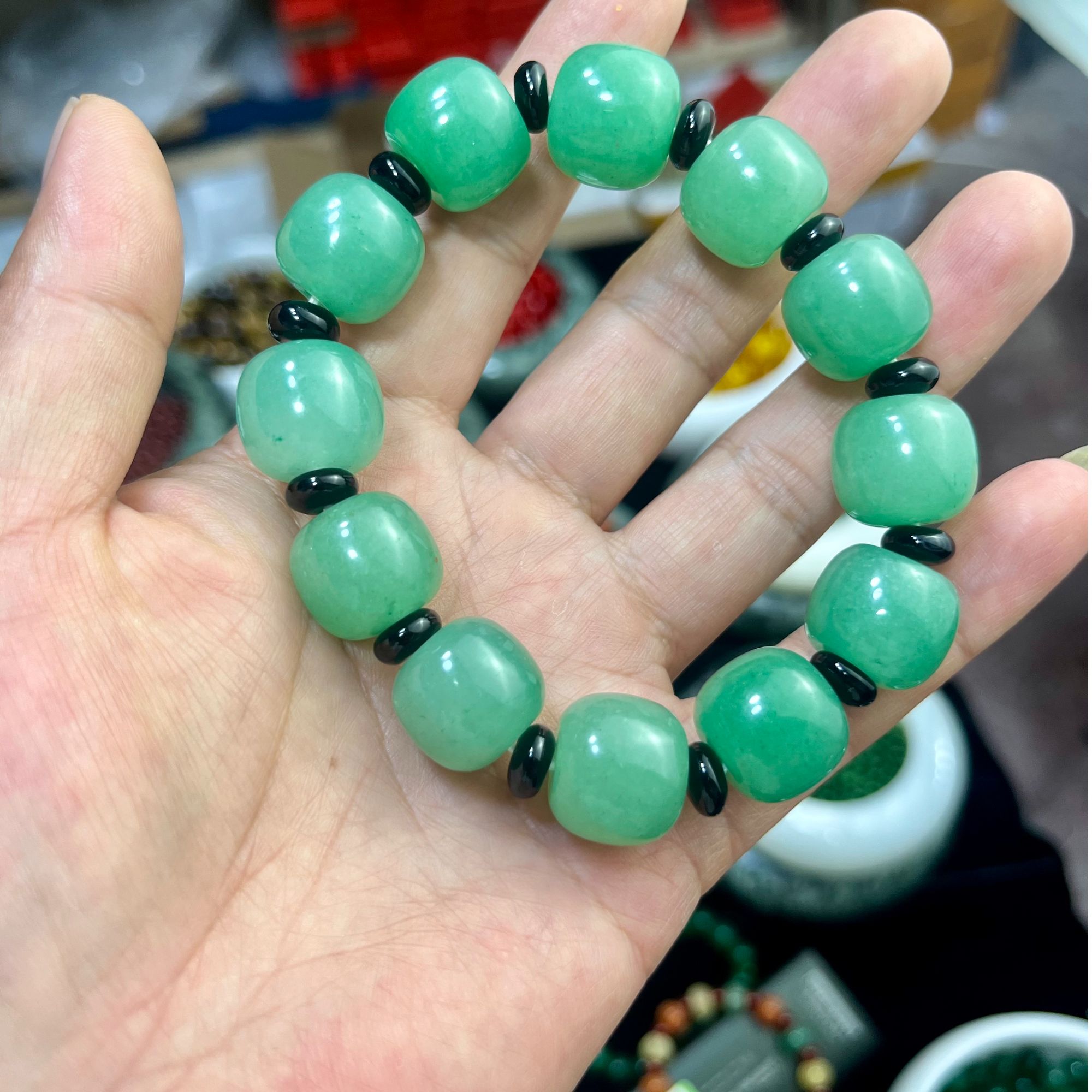 5 A级天然K16东陵玉老型珠 福利款（赠送配珠，针，线，精美礼盒）