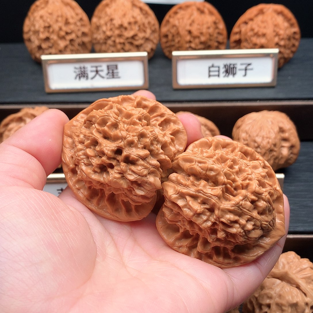 吊坠文玩核桃210号官帽49