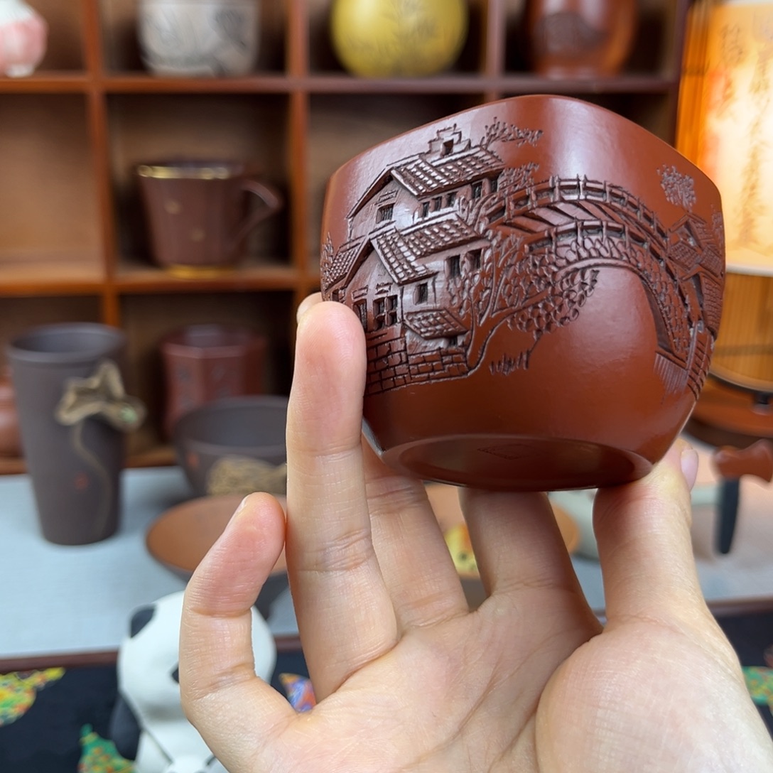 紫砂茶杯紫砂啊啊啊啊