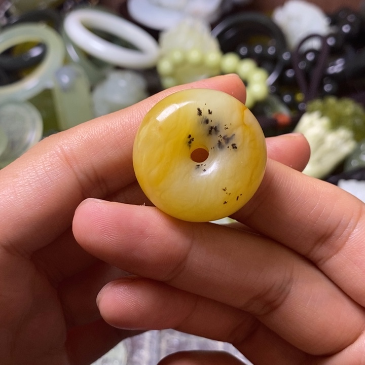 岫玉天然岫玉挂件未镶嵌