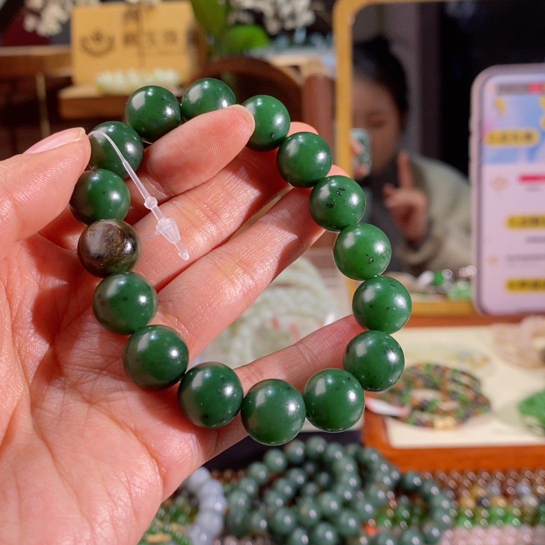 和田玉手串多样性拍一发一未镶嵌