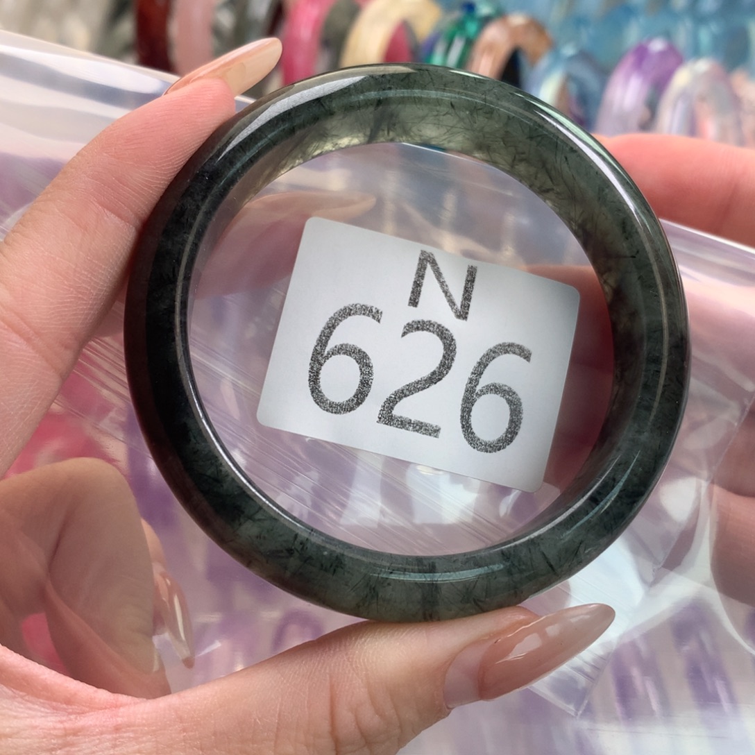 ****名水晶珠宝半成品未镶嵌水晶手镯626-56