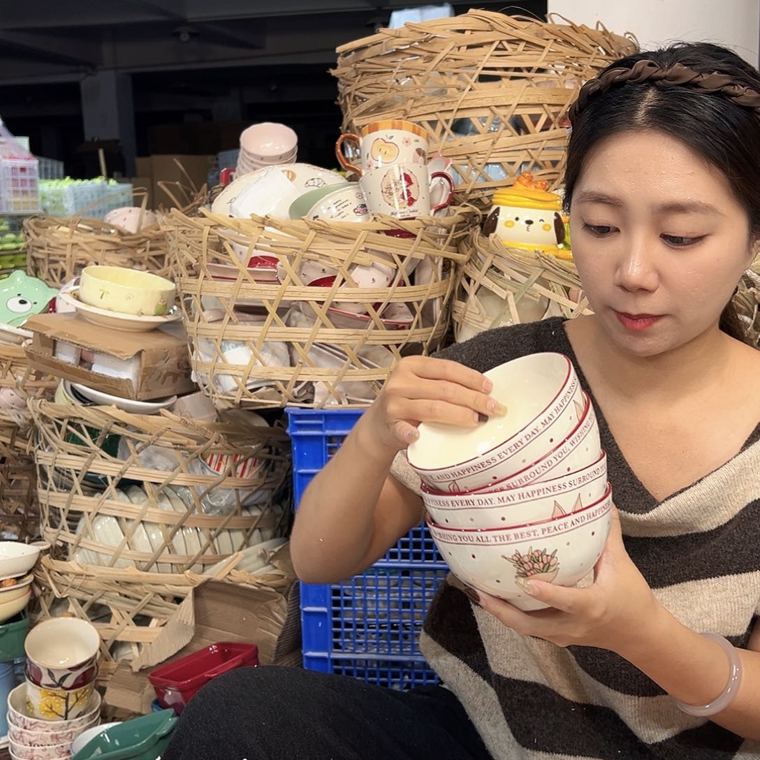 潮州陶瓷餐具源头工厂5寸