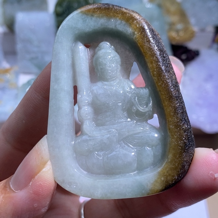 【闪购商品】未镶嵌挂件翡翠不动
