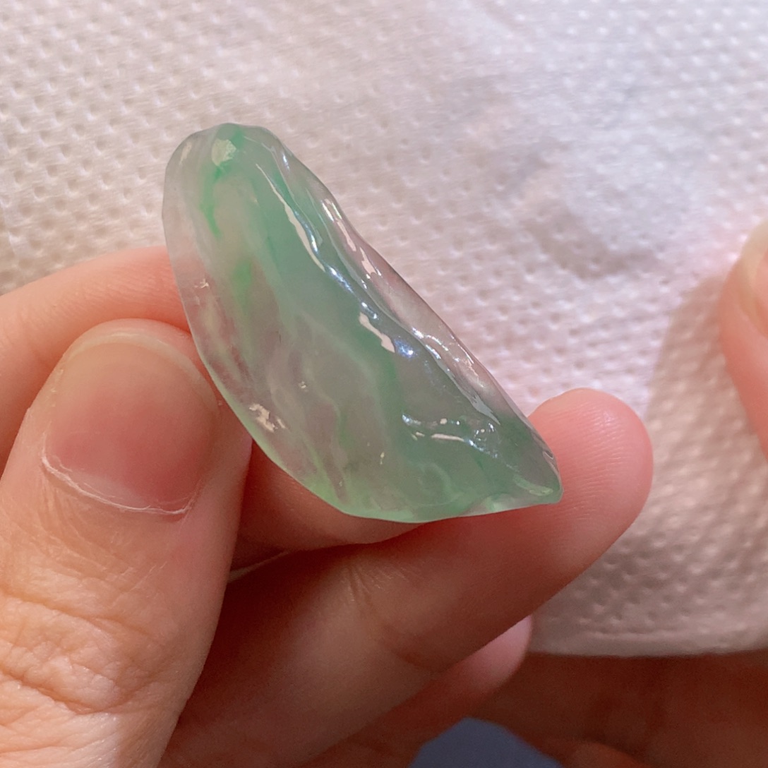 翡翠未镶嵌吊坠(不含链)125