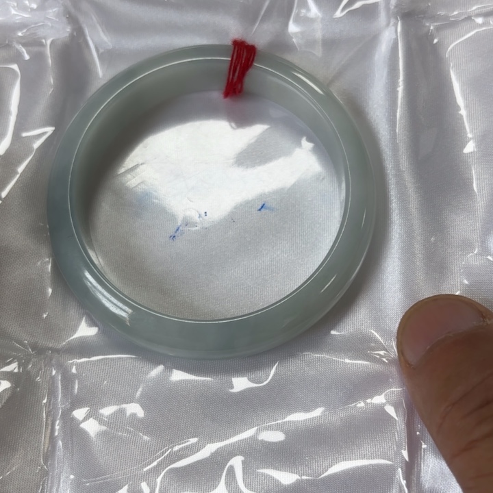 清***姐翡翠未镶嵌手镯翡翠