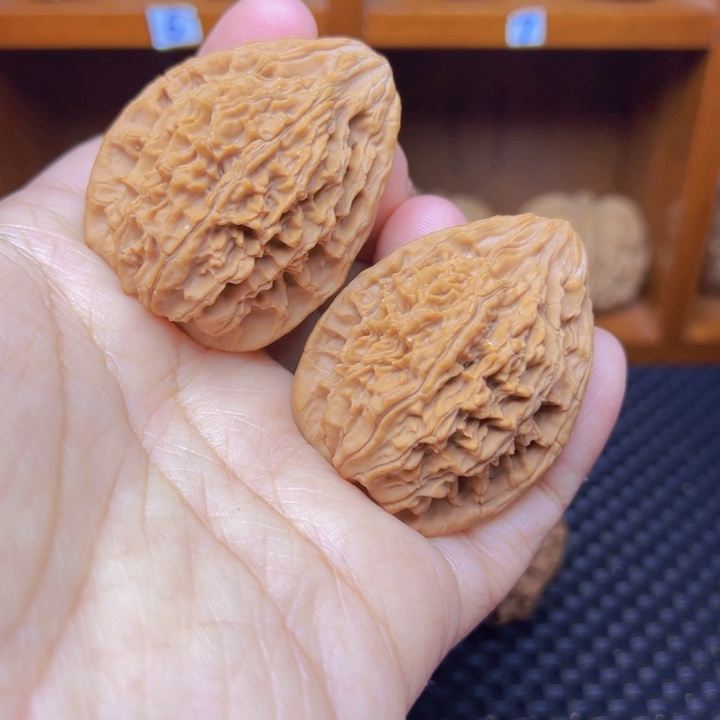 桃核把件39尺全品鸭嘴